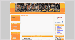 Desktop Screenshot of eliteradtours.at